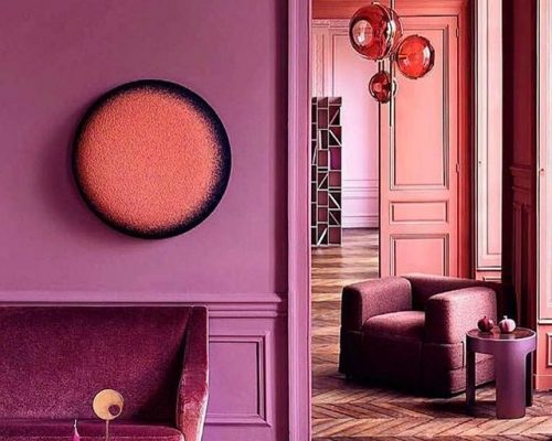 Interior Color Theory Pink