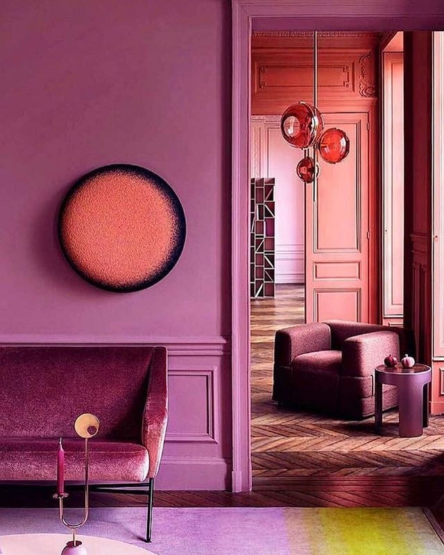 Interior Color Theory Pink