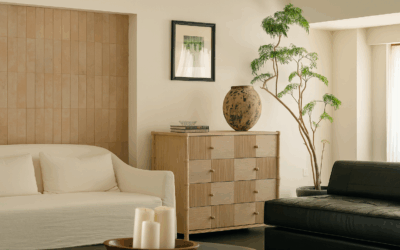 Travertine, Brass, and the Quiet Power of Natural Materials in Modern Interiors