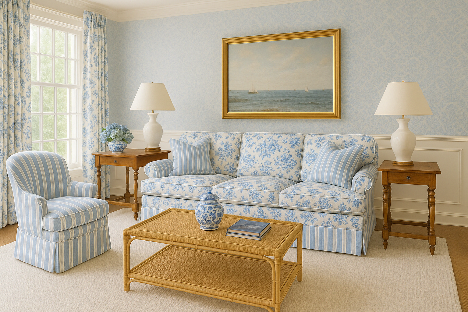 Coastal Grandmillennial Style Coastal Grandmillennial Style