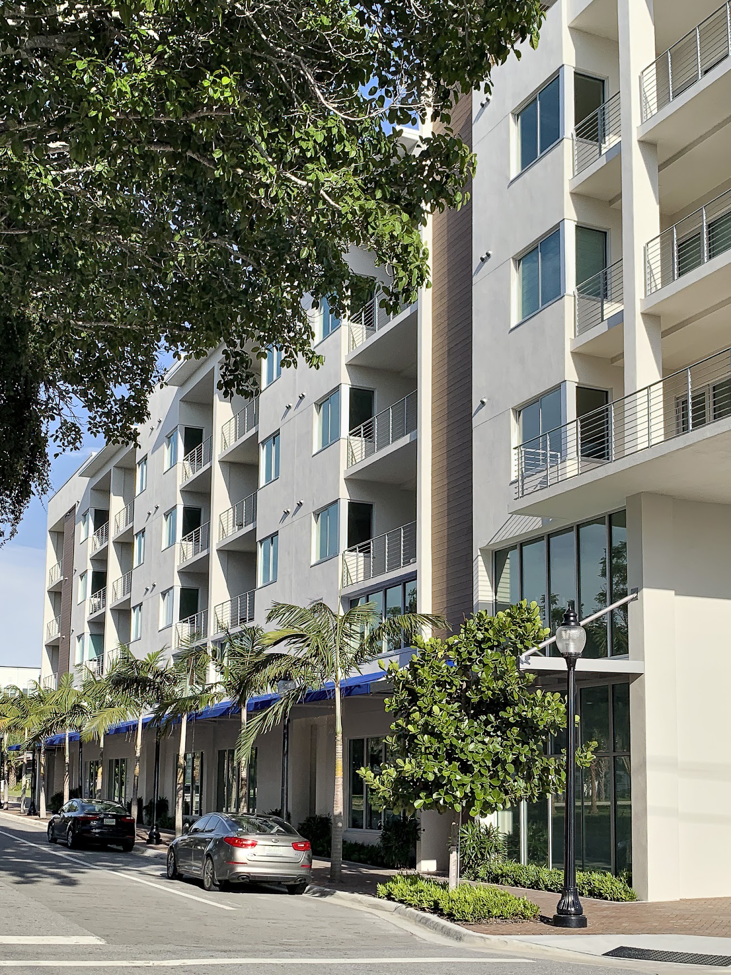 Luxury entryway console styled with designer accessories