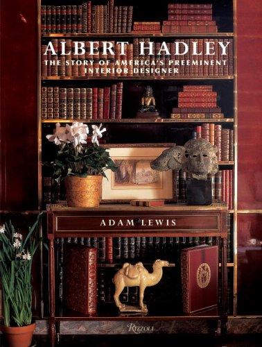 Albert Hadley by Adam Lewis, book cover