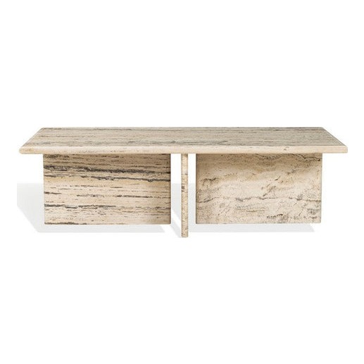 Amalfi Rectangle Travertine Coffee Table Amalfi Rectangle Travertine Coffee Table