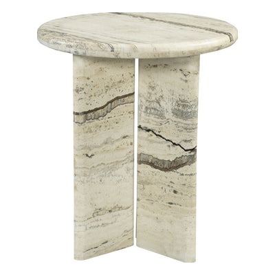 Capri Travertine Accent Table Capri Travertine Accent Table